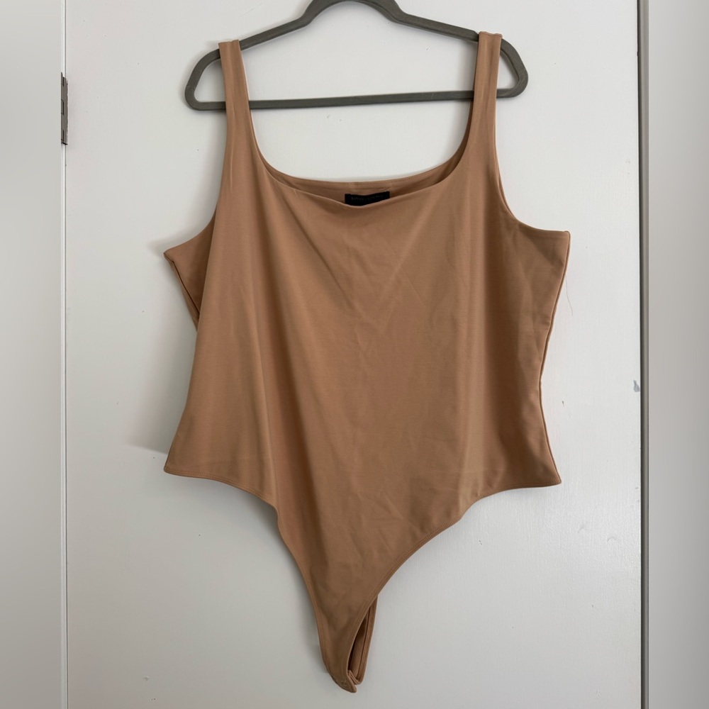 Women's Banana Republic Tan Bodysuit Tank - NWT